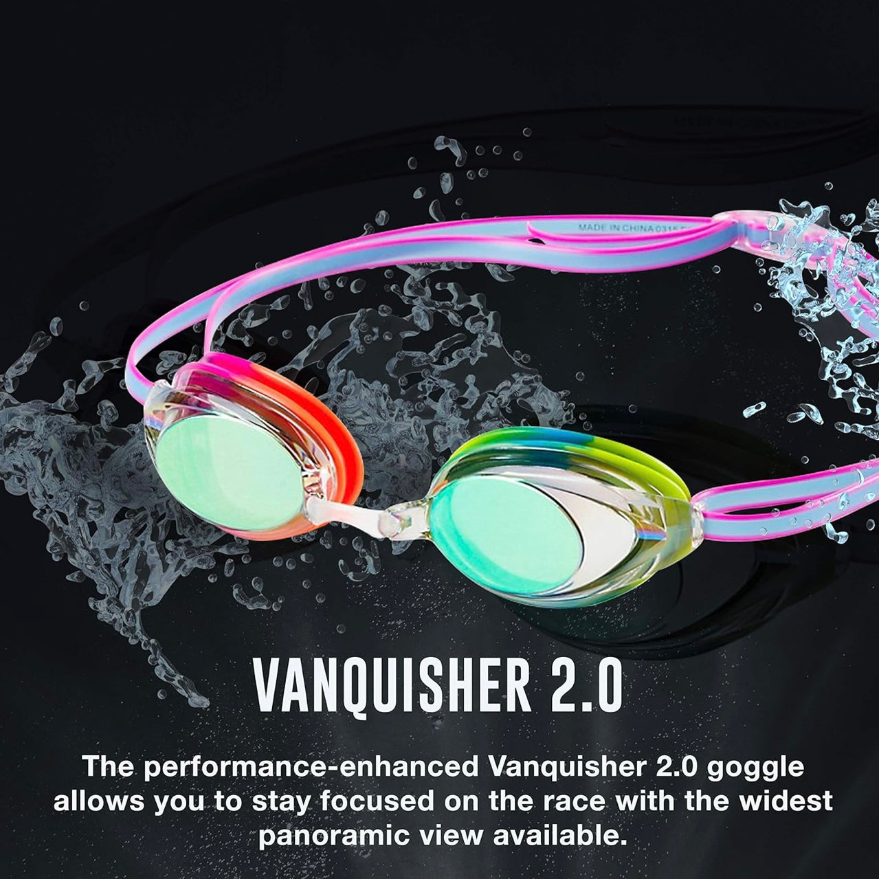Speedo Vanquisher 2.0 Mirrored Swim Goggles