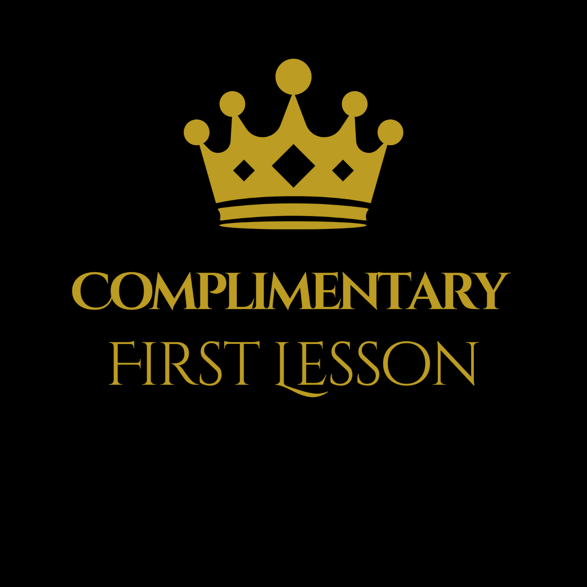 Complimentary First Lesson